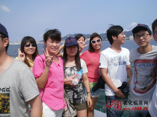 次坐船 海上空氣很清新