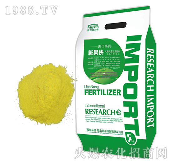 膨果快（進口高氮水溶肥）-北美農(nóng)大