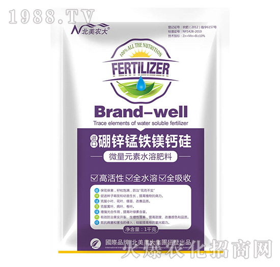 進(jìn)口硼鋅錳鐵鎂鈣硅-北美農(nóng)大