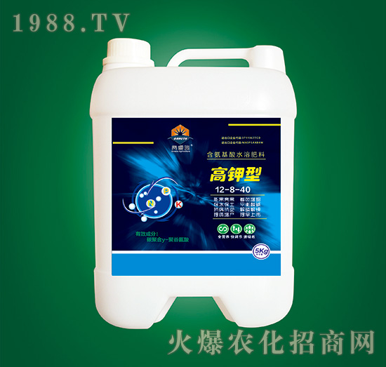 高鉀型含氨基酸水溶肥料12-8-40-奧睿施