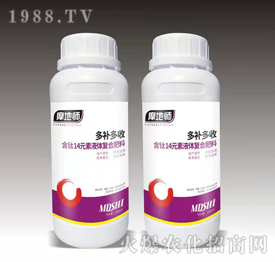 含鈦14元素液體復(fù)合肥料-多補多收-中研益農(nóng)