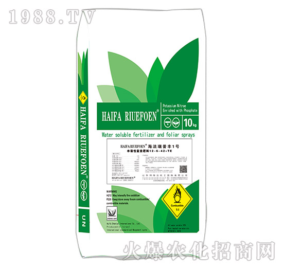 水溶性復(fù)合肥料12-6-42+TE-海法瑞普豐1號(hào)-旺農(nóng)