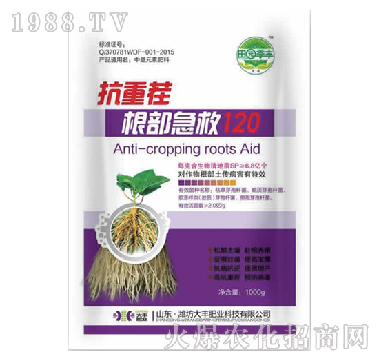 抗重茬根部急救120-田園季豐-大豐肥業(yè)