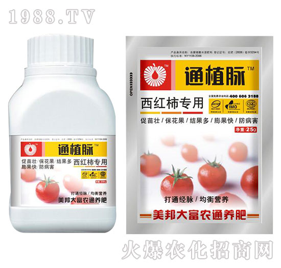 西紅柿專(zhuān)用肥-通植脈-美邦科技