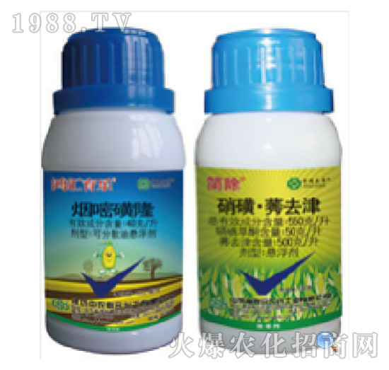 40克每升煙嘧磺隆+550克每升硝磺·銹去津-簡樂-中農(nóng)聯(lián)合