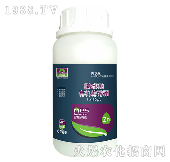 200ml有機(jī)糖醇硼-美爾森