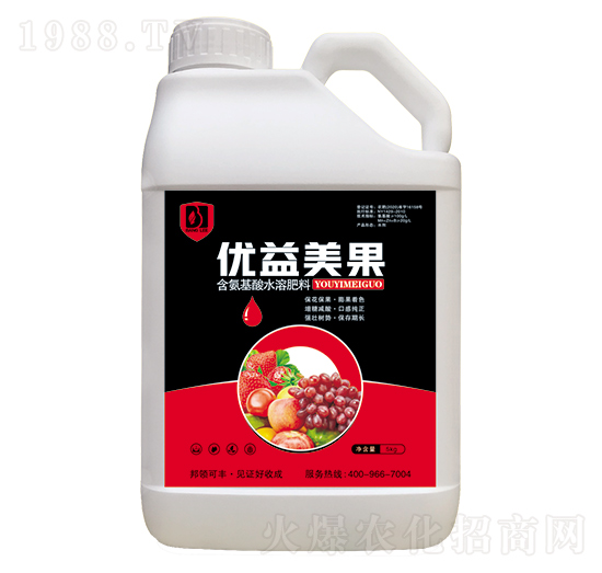 含氨基酸水溶肥料-優(yōu)益美果-邦領農業(yè)