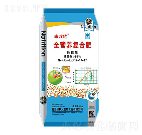 純硫基復(fù)合肥料17-17-17-豐收佬-田狀元生物