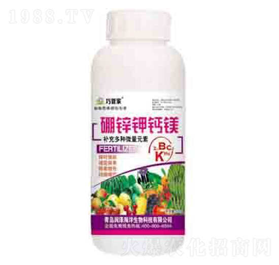 硼鋅鉀鈣鎂 巧管家 潤澤