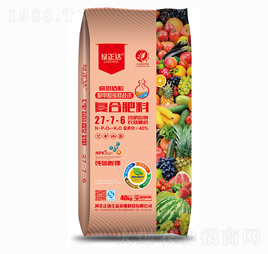 40kg復(fù)合肥料27-7-6 綠正達(dá)
