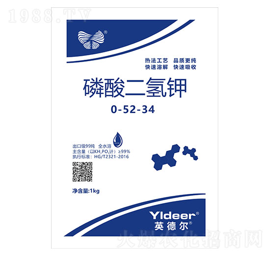 磷酸二氫鉀0-52-34 德爾生物