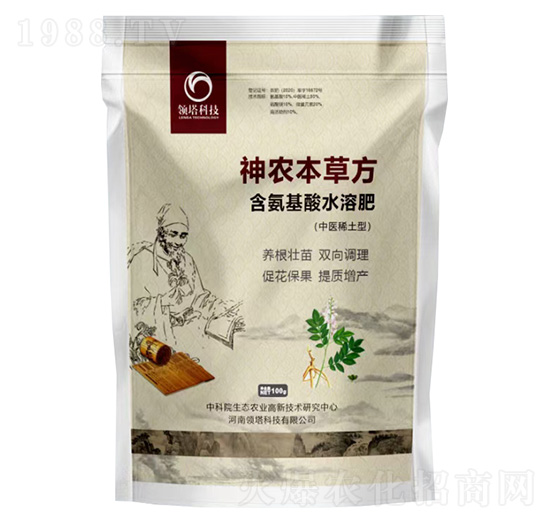 含氨基酸水溶肥料-神農本草方-領塔科技