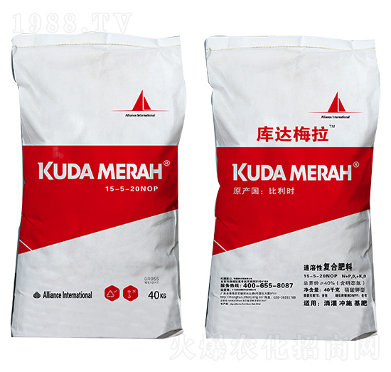 進口速溶性復(fù)合肥料15-5-20NOP 庫達梅拉
