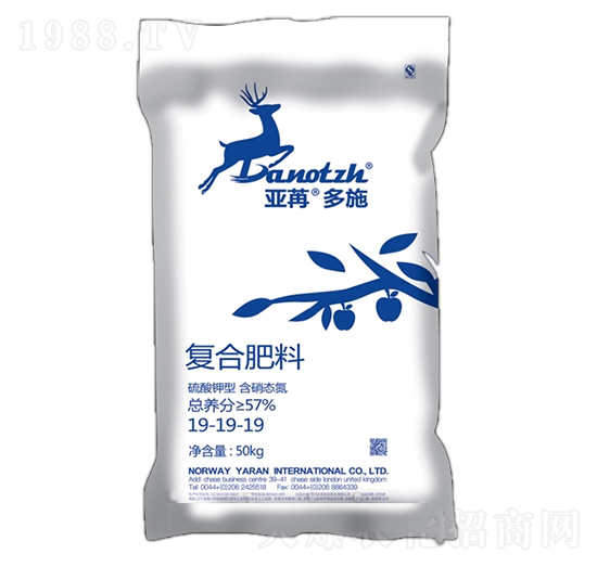 復合肥料19-19-19 亞苒多施 亞苒國際