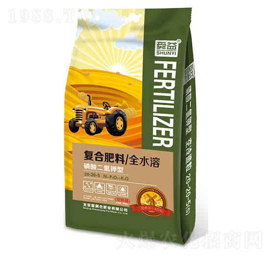 磷酸二氫鉀型復(fù)合肥料20-20-5-舜益-喜滿倉(cāng)