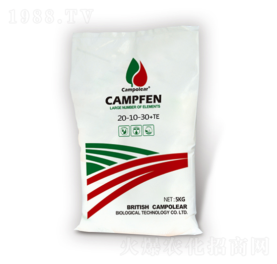 全水溶性肥料20-10-30+TE-康普利爾