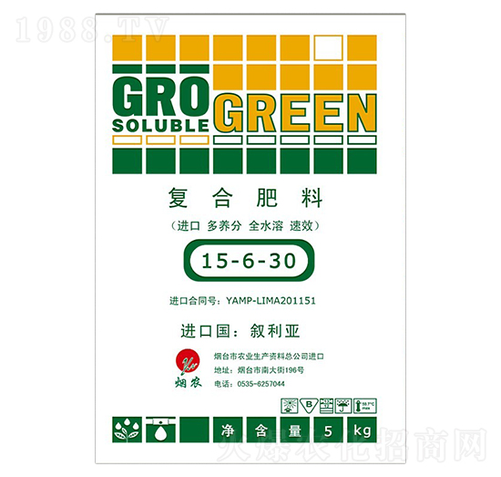 復合肥料15-6-30-利瑪