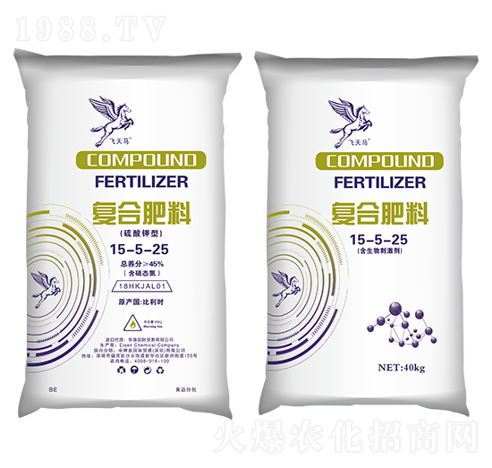 硫酸鉀型復合肥料15-5-25-飛天馬-中鉀鹽