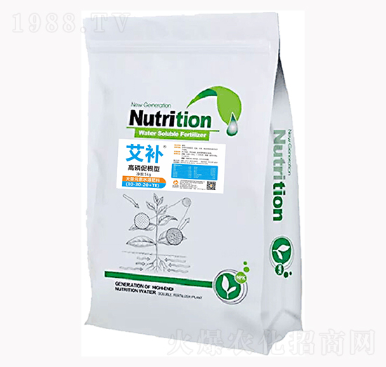 高磷促根型大量元素水溶肥10-30-20+TE-艾補-凱瑞斯