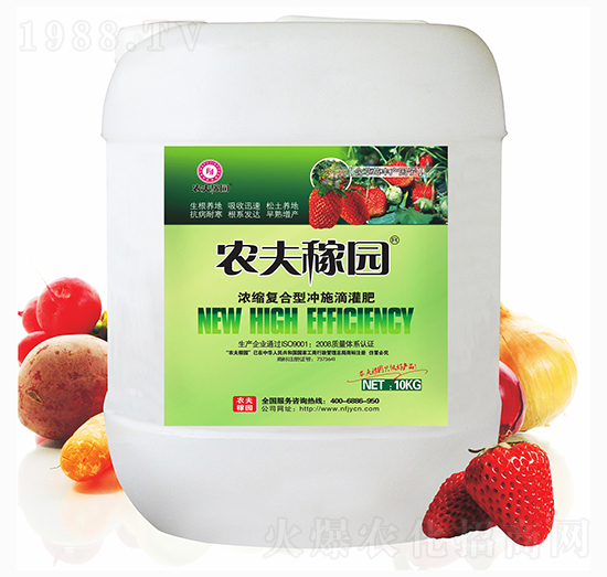 濃縮復合型沖施滴灌肥-農夫稼園