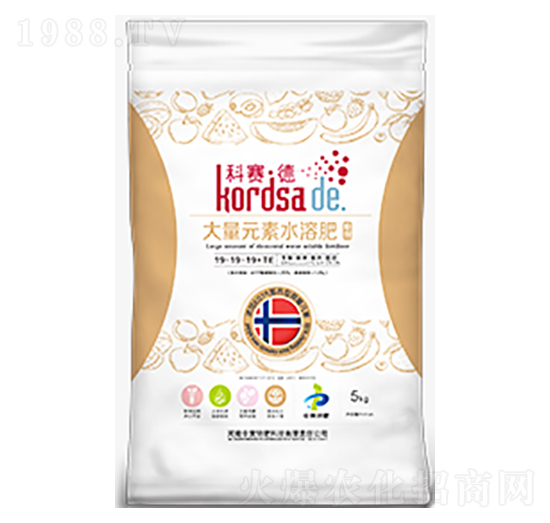 平衡型大量元素水溶肥料19-19-19+TE-科賽德-中黃特肥