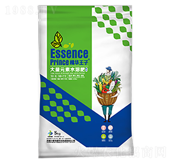 高鉀型大量元素水溶肥料10-6-38+TE-精華王子-中黃特肥