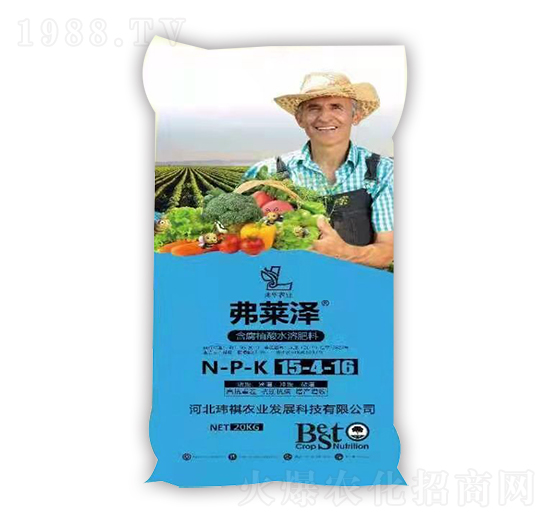 含氨基酸水溶肥料15-4-16-弗萊澤-瑋祺農業(yè)