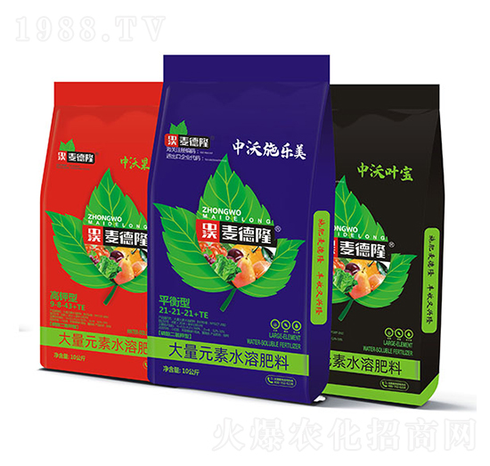 大量元素水溶肥料（組合）-麥德隆