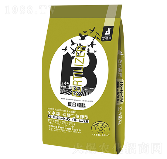 香蕉專用復(fù)合肥18-6-26-中盛肥業(yè)