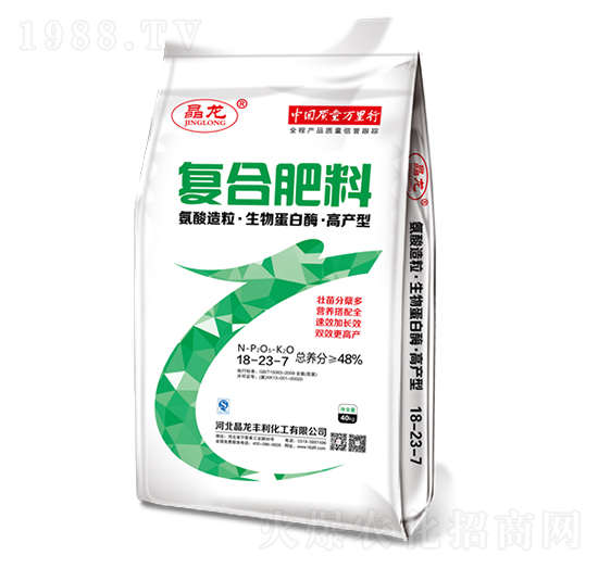 復合肥料18-23-7-晶龍