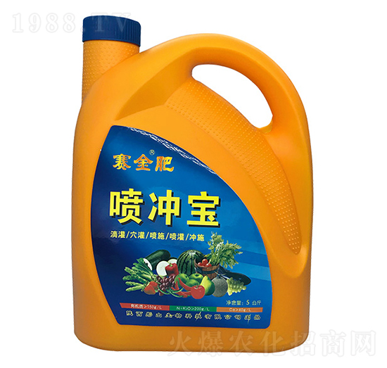 噴沖寶滴灌有機水溶劑肥料-賽金肥-彤山生物