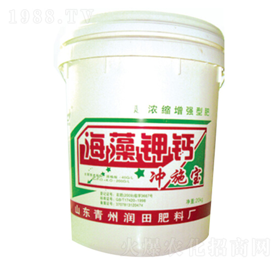 海藻鉀鈣沖施寶-潤田肥料