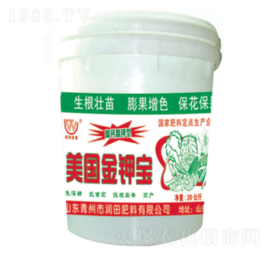 高鈣高鉀型美果金鉀寶-潤(rùn)田肥料