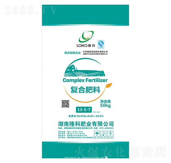 隆科牌復混肥13-5-7-隆科農(nóng)資