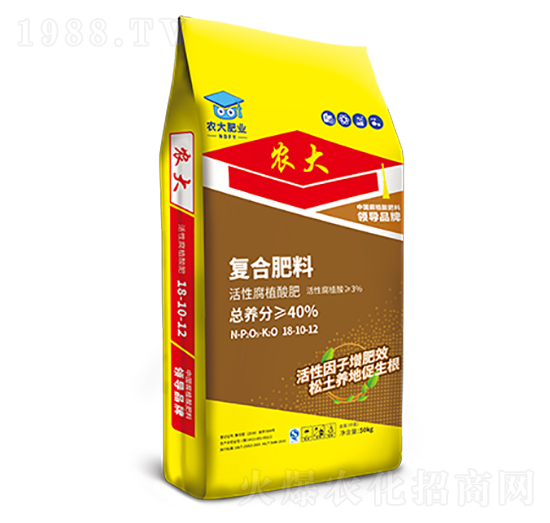 腐植酸復合肥18-10-12-農(nóng)大生態(tài)