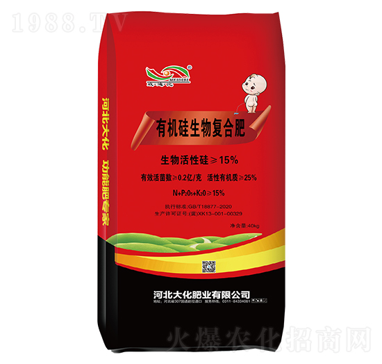 有機硅生物復(fù)合肥-大化肥業(yè)