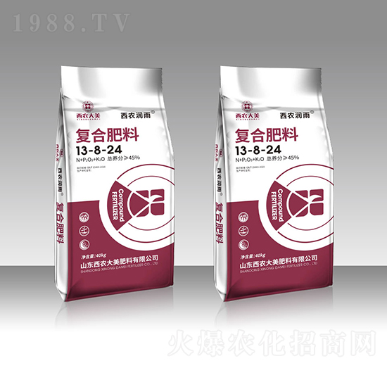 復(fù)合肥料13-8-24-西農(nóng)潤雨-西農(nóng)大美