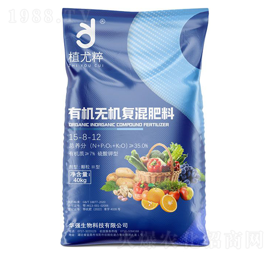 有機(jī)無機(jī)復(fù)混肥料15-8-12-植尤粹-華強(qiáng)化工集團(tuán)