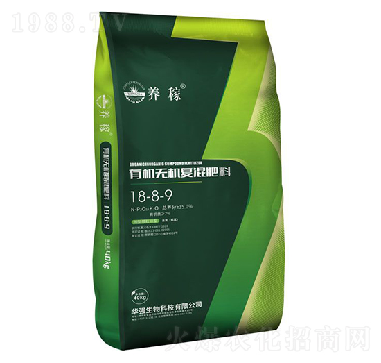 有機(jī)無(wú)機(jī)復(fù)混肥料18-8-9-養(yǎng)稼-華強(qiáng)化工集團(tuán)
