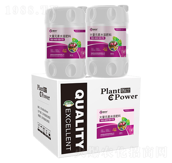 高磷型大量元素水溶肥料100-400-50+TE-普法特