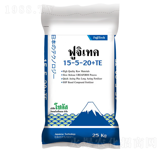 復(fù)合肥料15-5-20+TE（馬來西亞、澳大利亞、泰國）-住商肥料