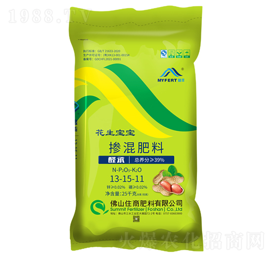 夢豐控釋摻混肥料13-15-11-住商肥料