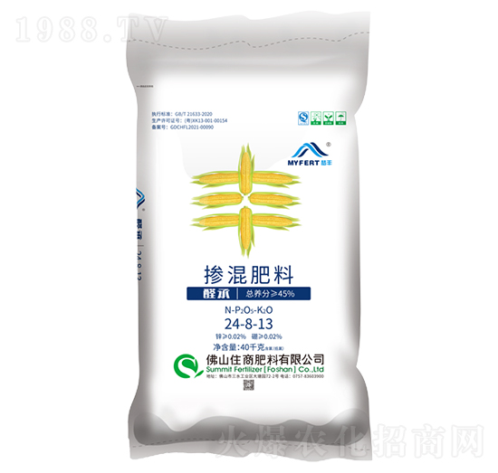 夢豐控釋摻混肥料24-8-13-住商肥料