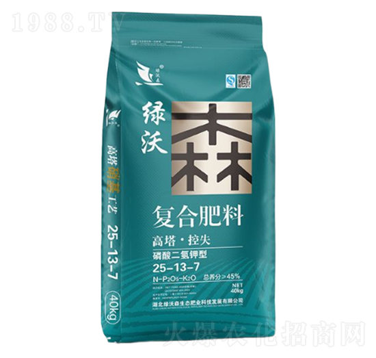 磷酸二氫鉀型復(fù)合肥料25-13-7-綠沃森