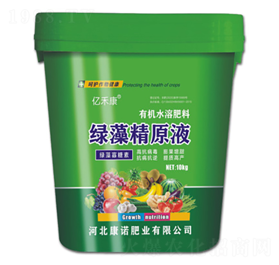 10kg有機(jī)水溶肥料-綠藻精華液-康諾肥業(yè)