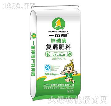 鋅碳酶復混肥21-8-8-一畝神