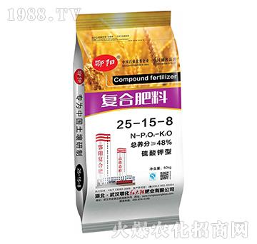硫酸鉀型復(fù)合肥料25-15-8-鄂陽