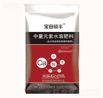 中量元素水溶肥料-硝酸鈣鎂-寶田肥業(yè)