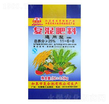 通用型復(fù)混肥料11-6-8-樂喜思-威爾盛
