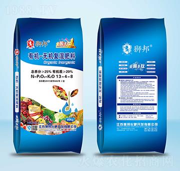 有機(jī)無機(jī)復(fù)混肥料13-4-8-獅邦